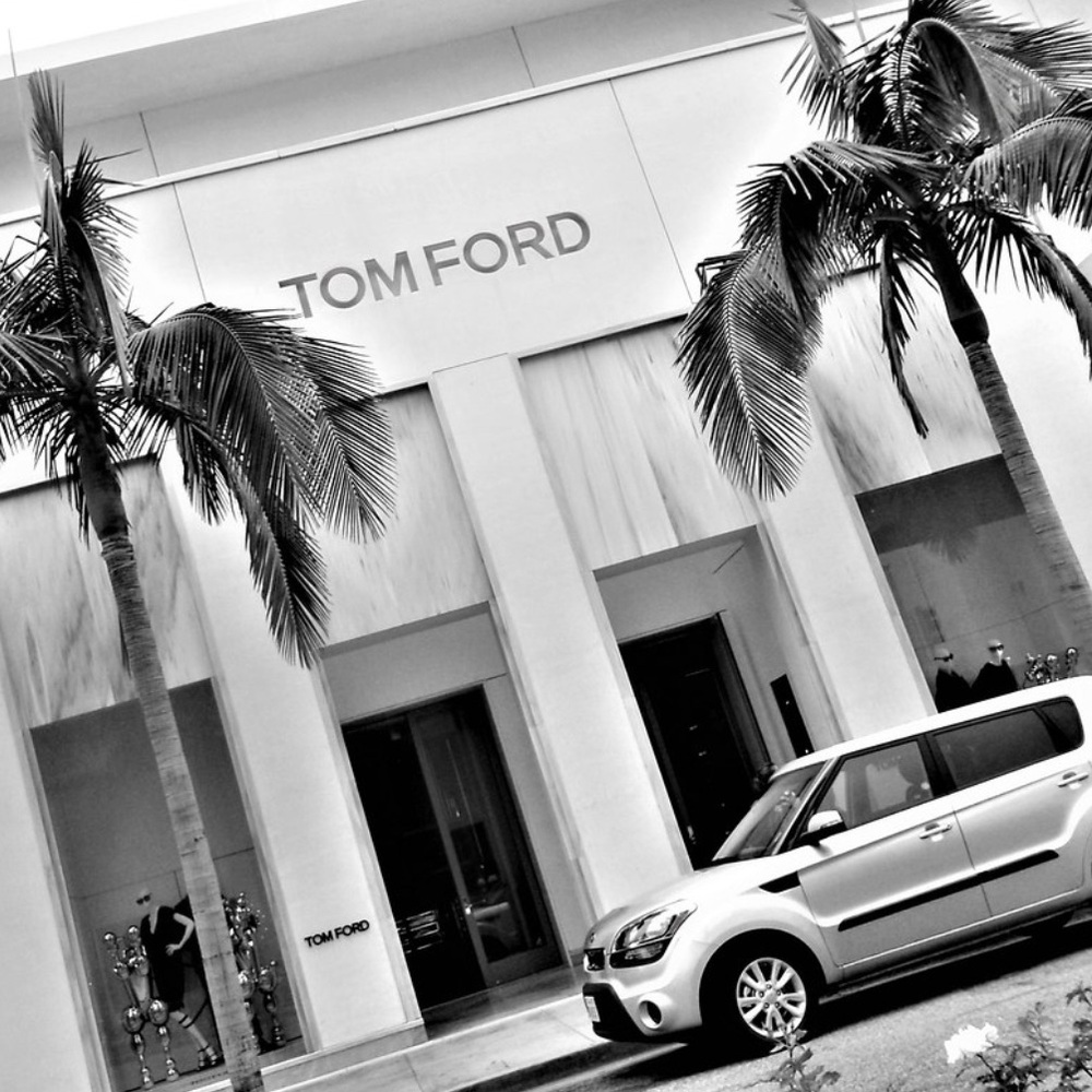 TOM FORD Through Time: Sleek Storefronts & Modern Luxury